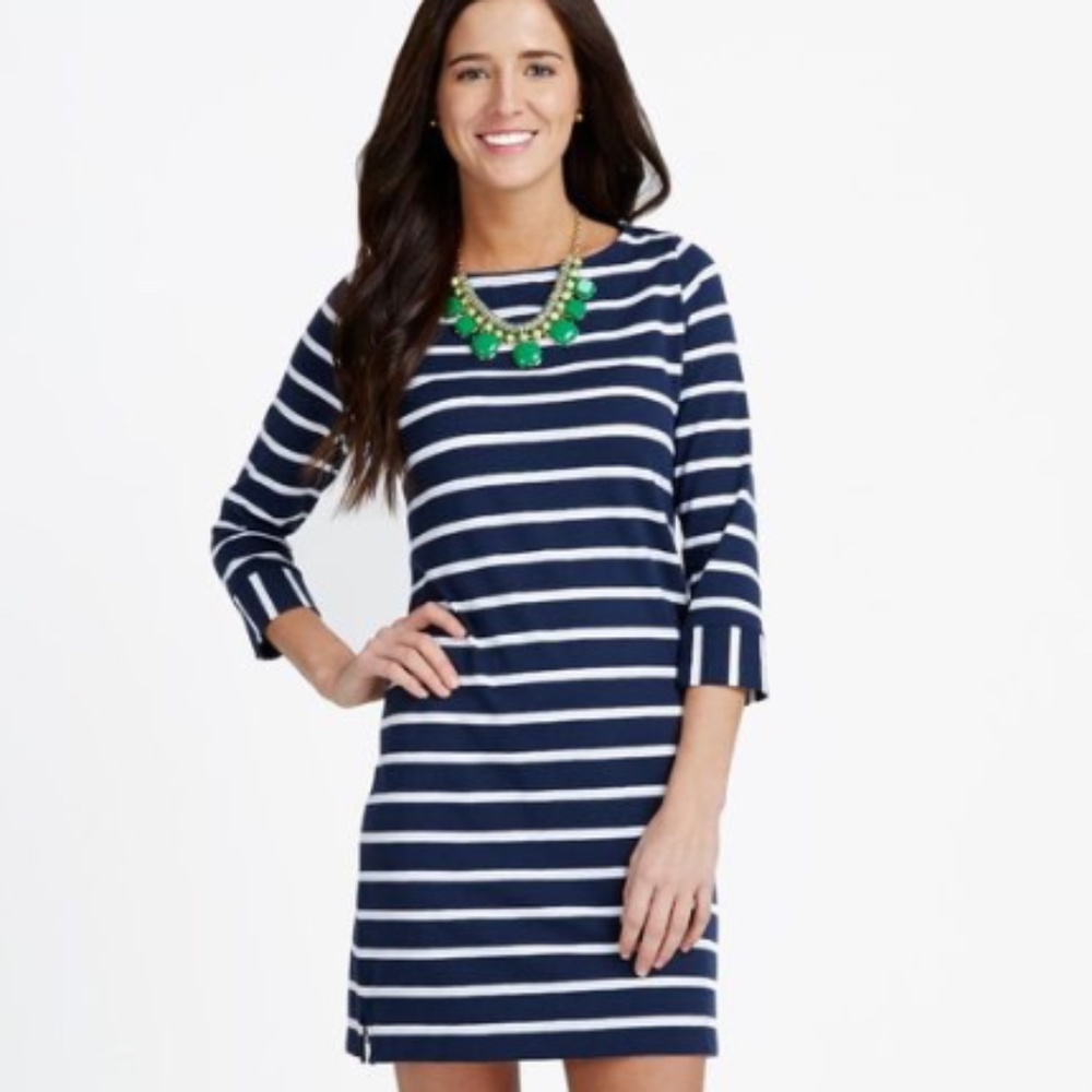 Vineyard Vines Pima Cotton Striped T-shirt Dress